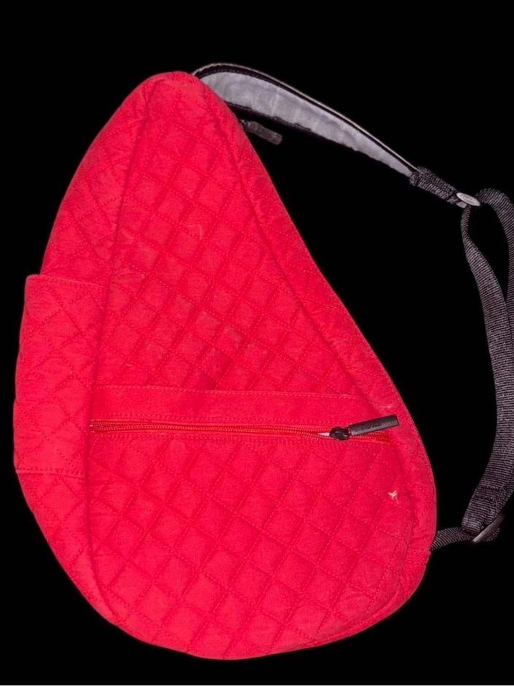L.L. Bean Ameri bag Red Quilted Sling Bag - Womens Crossbody